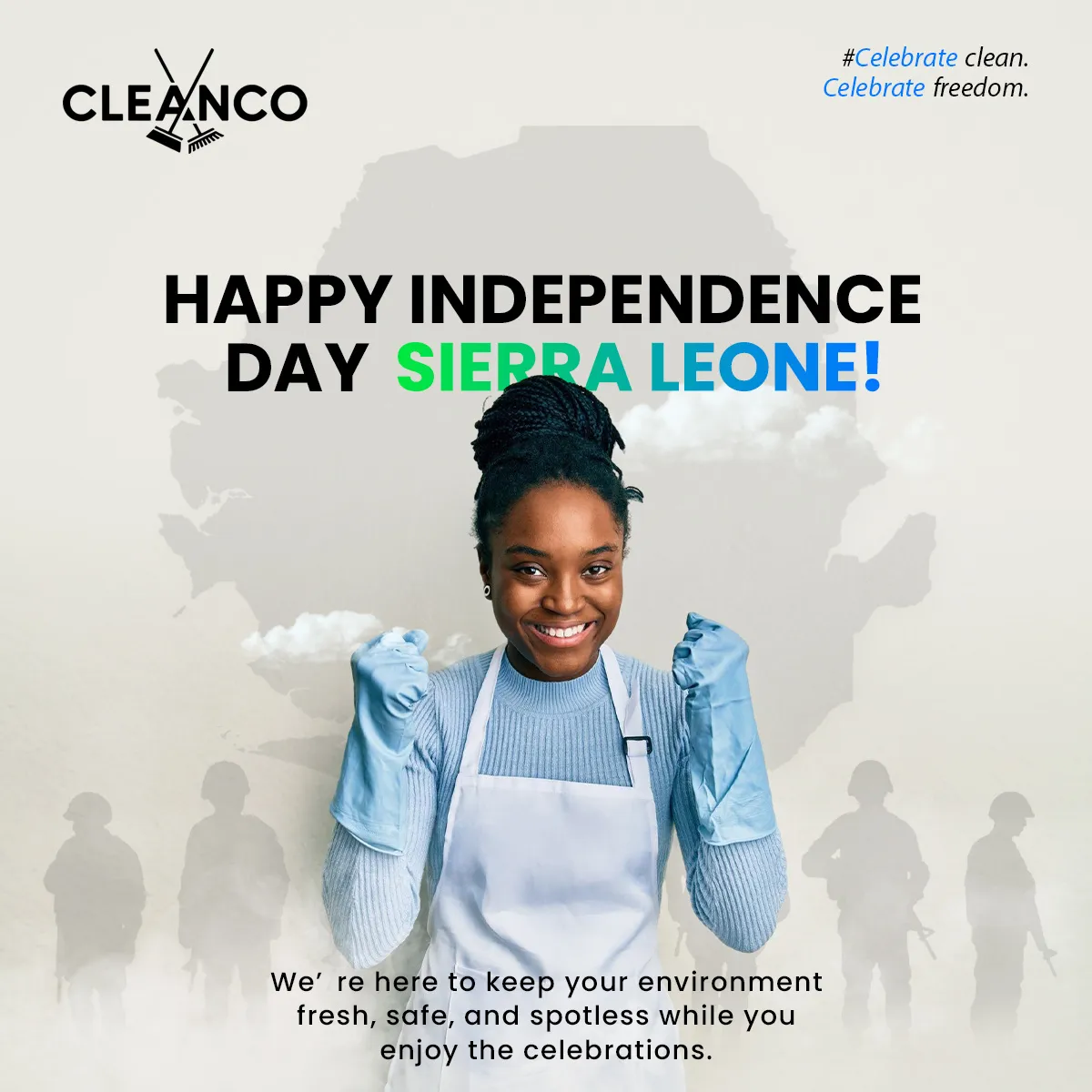 Cleanco Independence Day Cheer